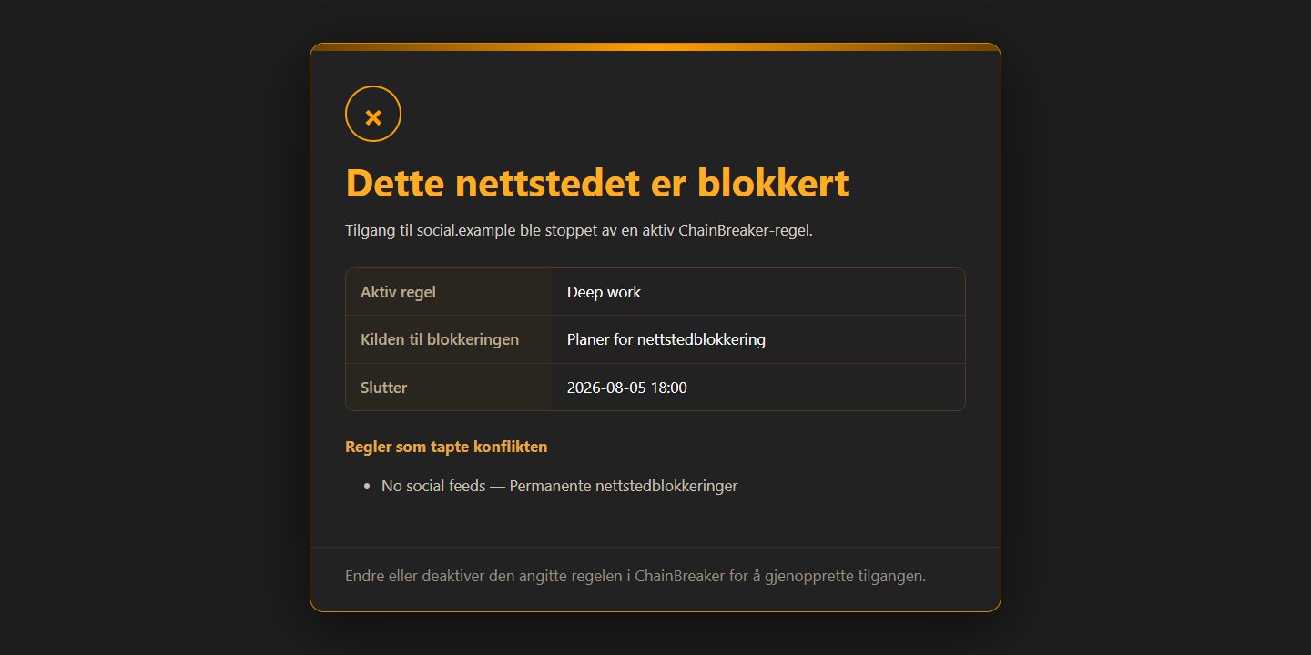 Planlegger for internettilgang — 2