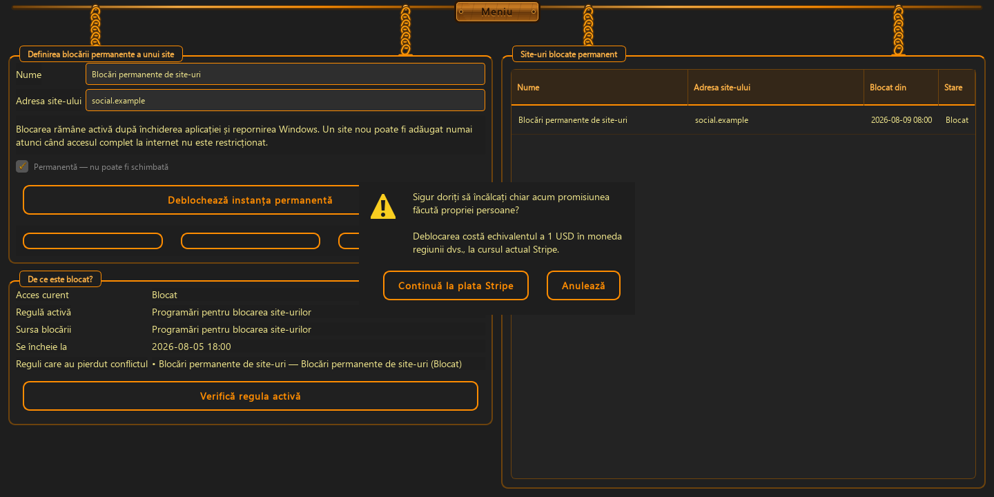 Decizie ireversibilă · Deblocare cu plată — 3