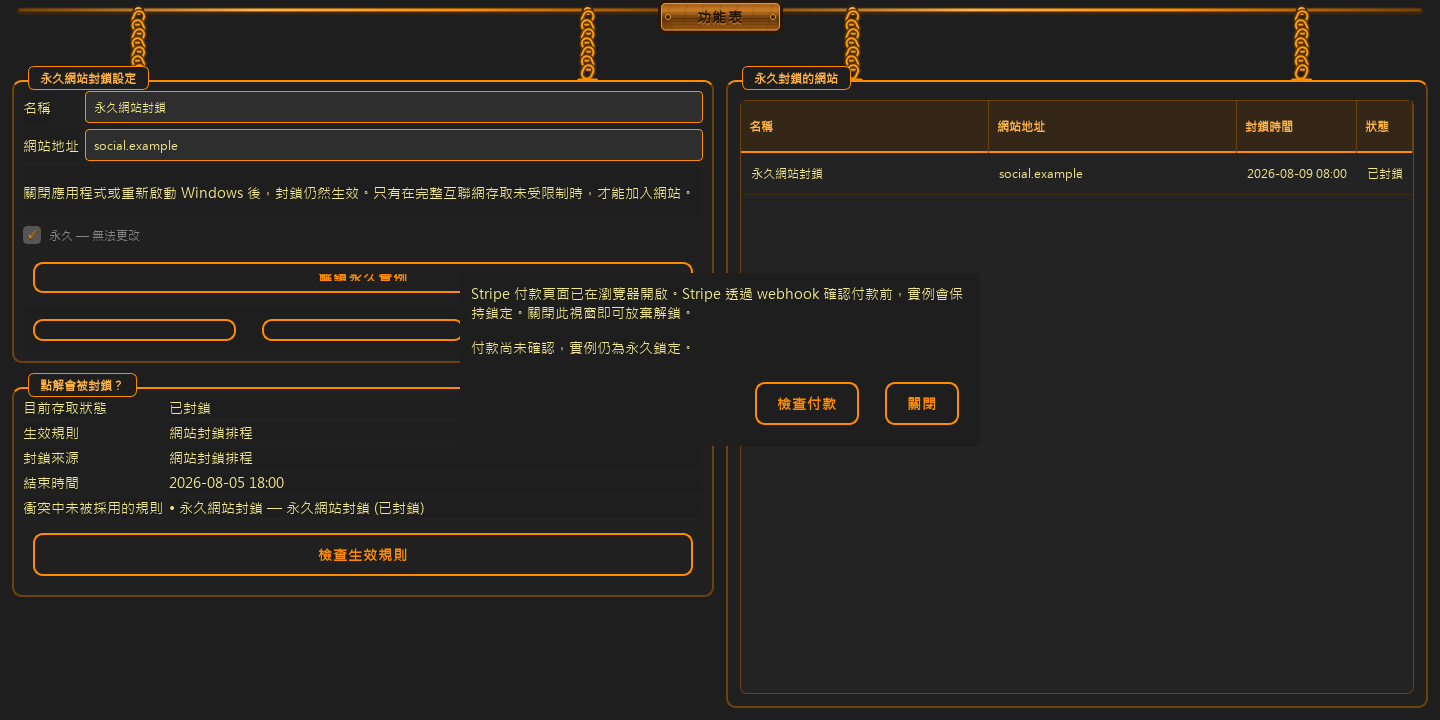 不可撤銷的決定 · 付費解鎖實例 — 4
